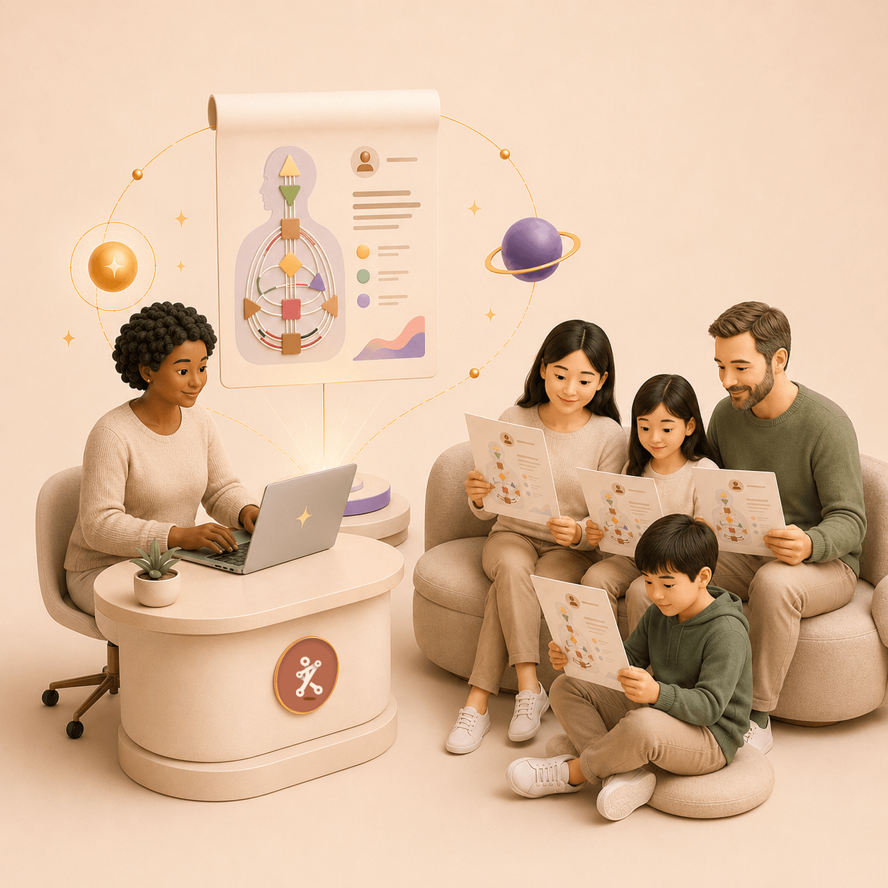 Premium Human Design Relationship Report preview