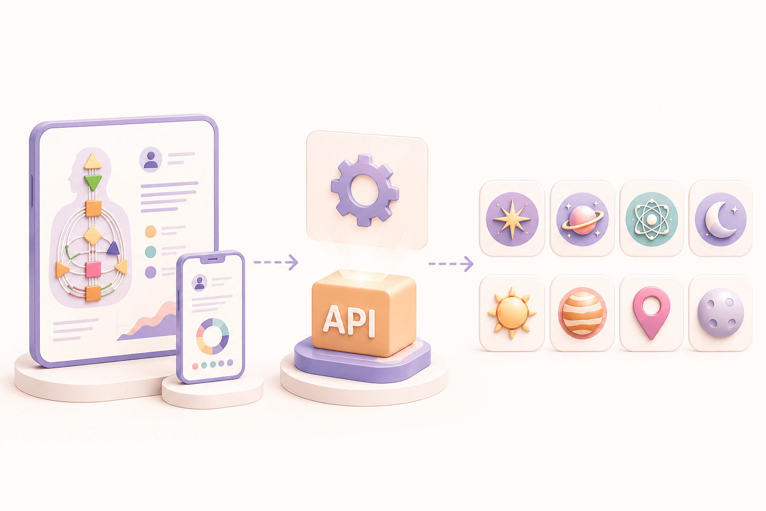 Bodygraph API preview on laptop and phone