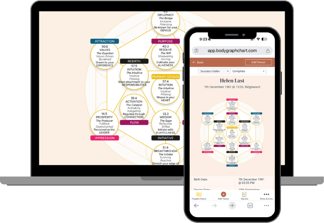 AI-powered Human Design readings on mobile