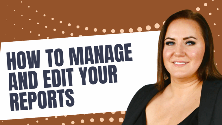 How to Manage and Edit your Human Design or Astrology Reports
