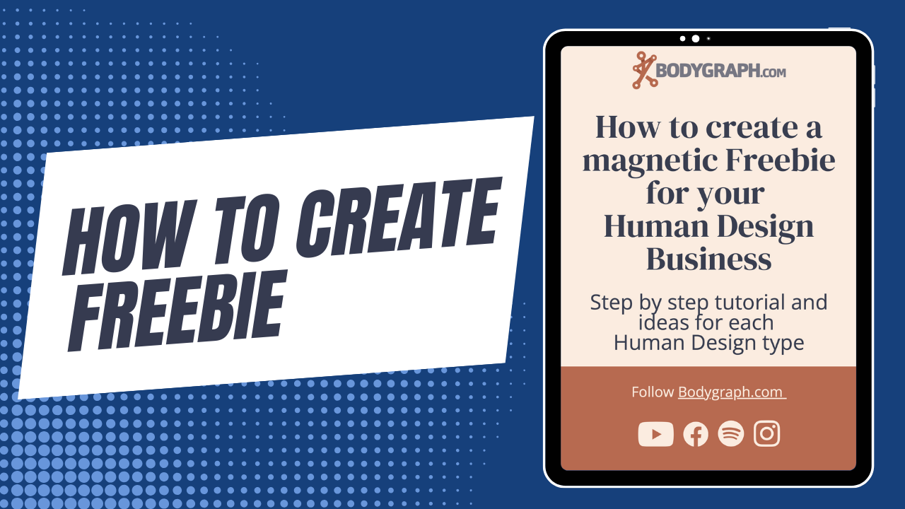 How to create freebie