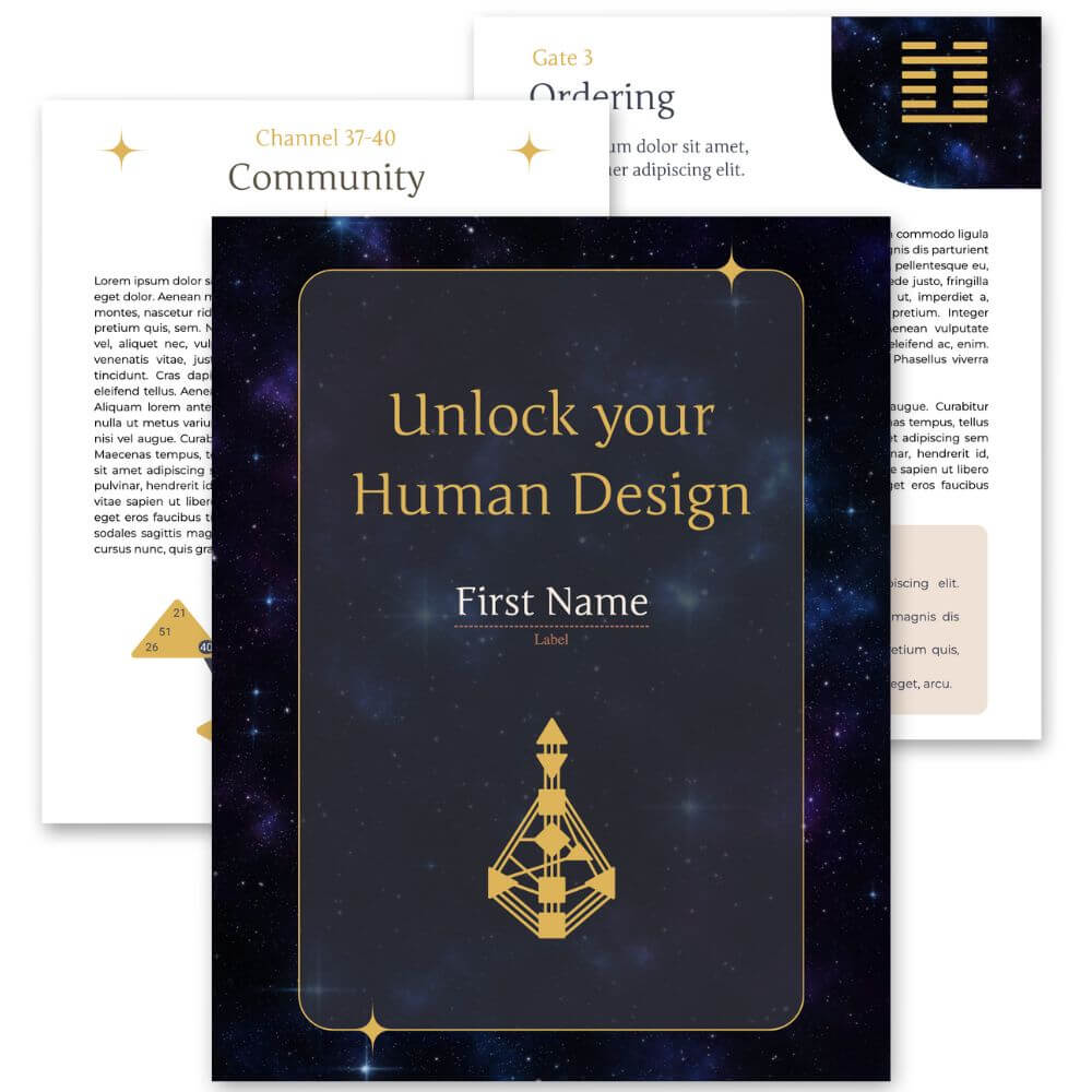 Human Design Template: Universe